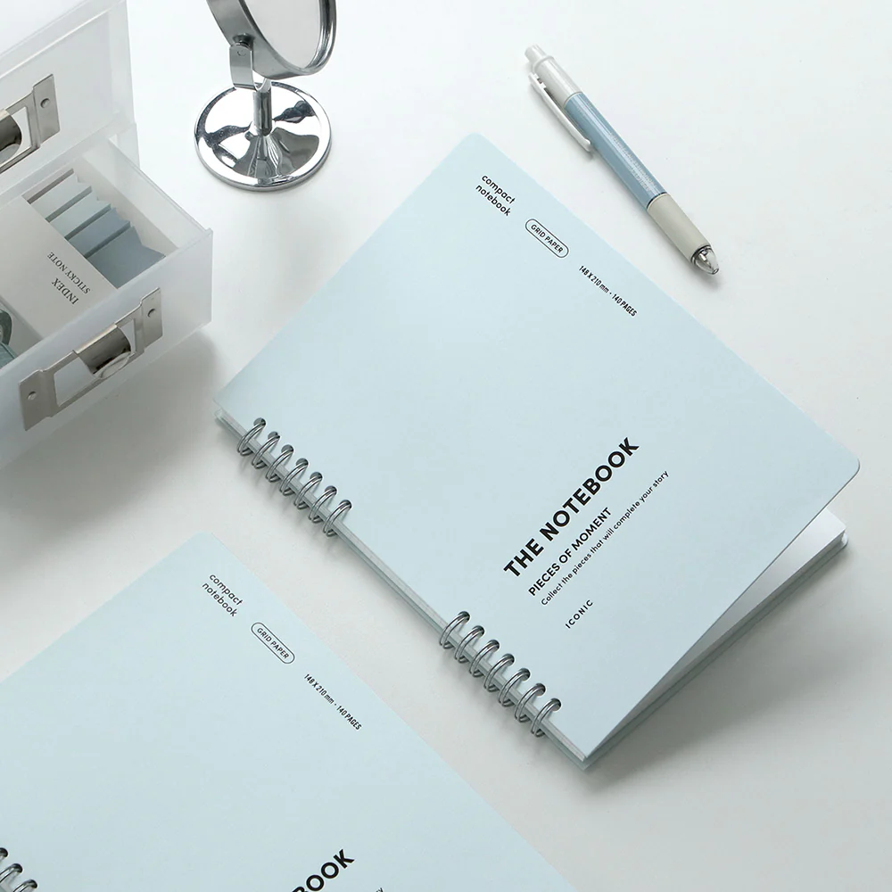 Iconic Compact Grid Notebook A5 - Image 5