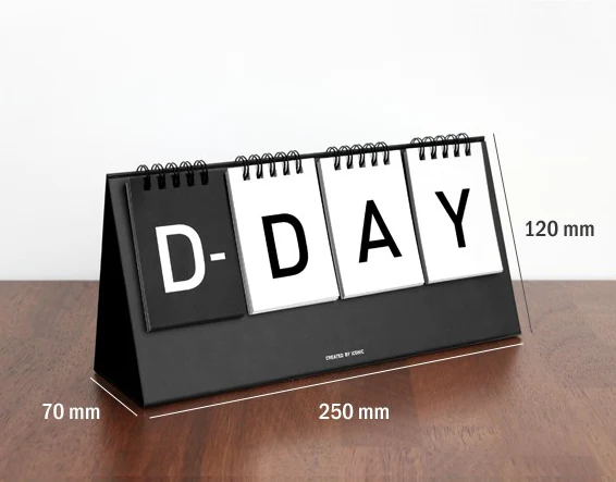 Iconic D-Day Desk Calendar – Perpetual Countdown & Date Tracker - Image 13