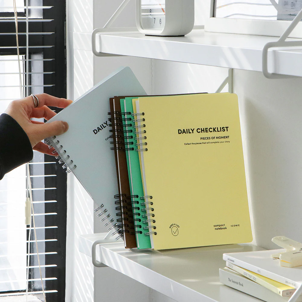 Iconic Daily Checklist Notebook A5 - Image 4