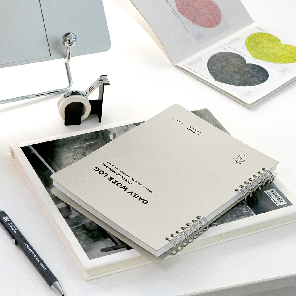 Iconic Daily Work Log – A5 Timeline & Checklist Notebook - Image 6