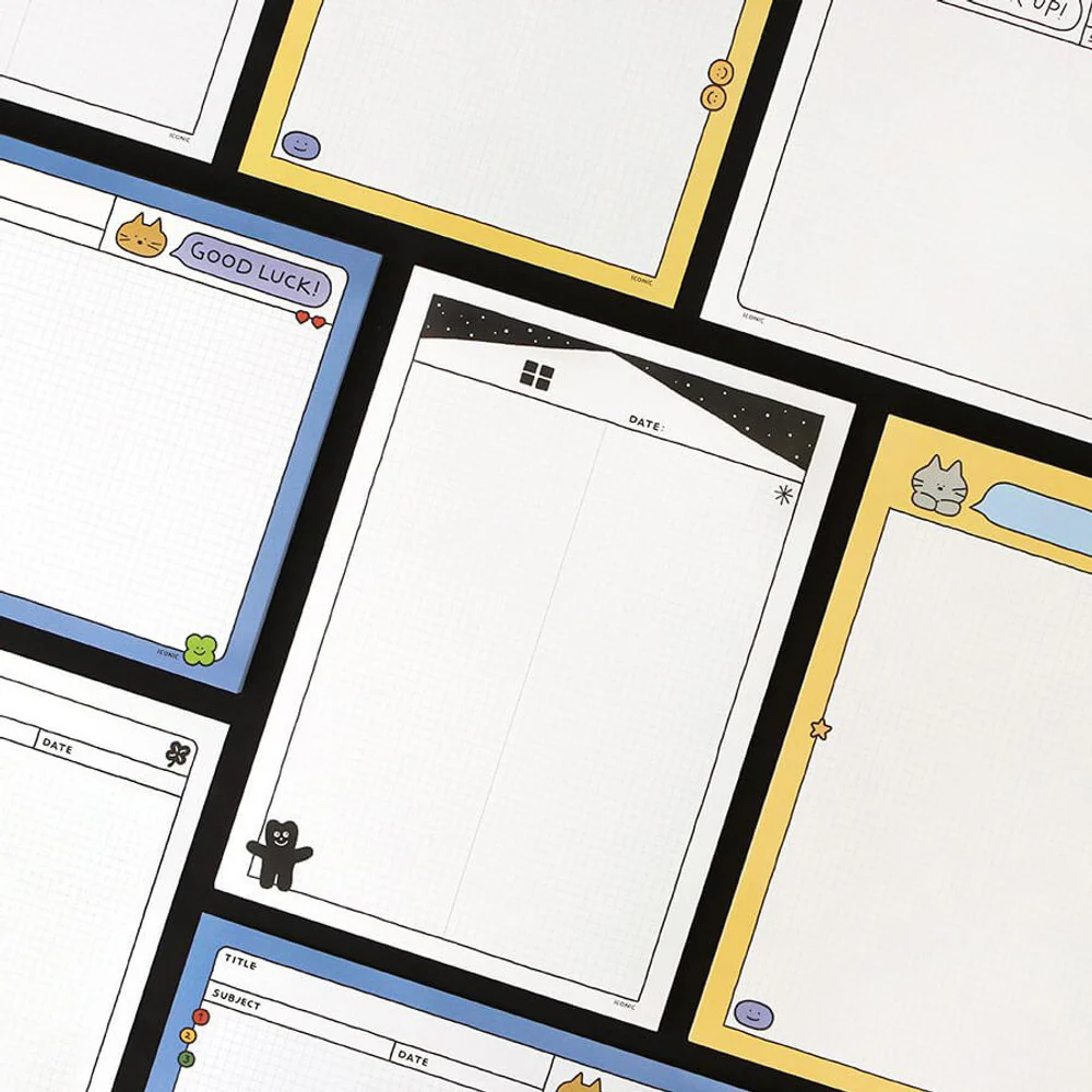 Iconic Doodle Notepad B5 - Image 5