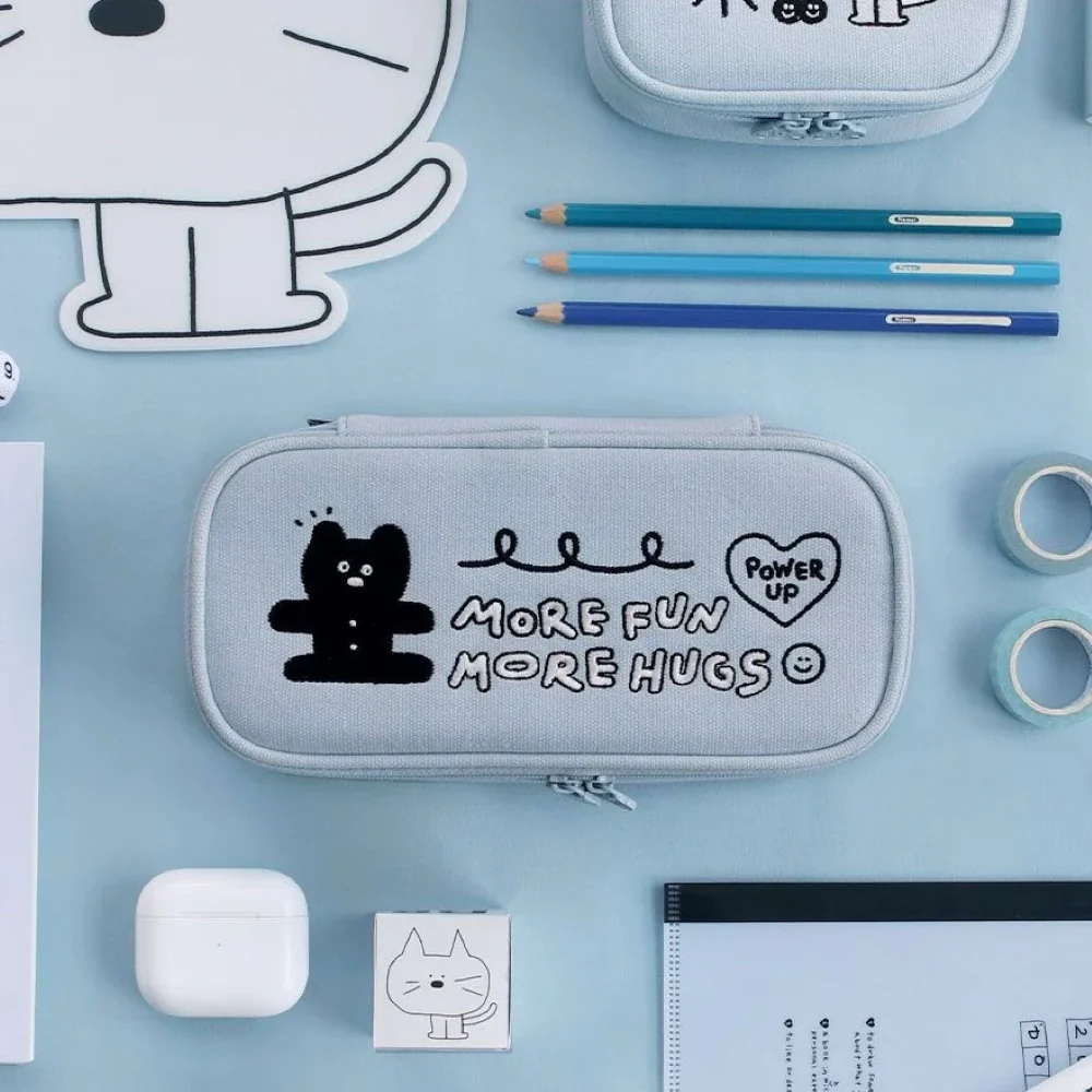 Iconic Doodle Large Capacity Pen Pouch - Image 9