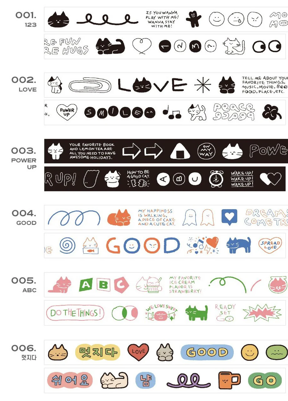 Iconic Doodle Masking Tape - Image 2
