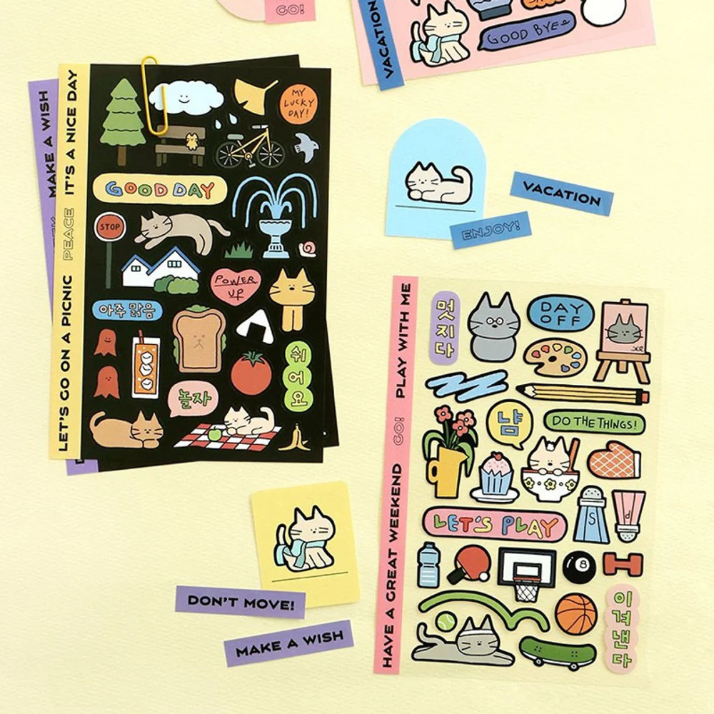 Iconic Doodle Removeable Sticker Pack - Image 7