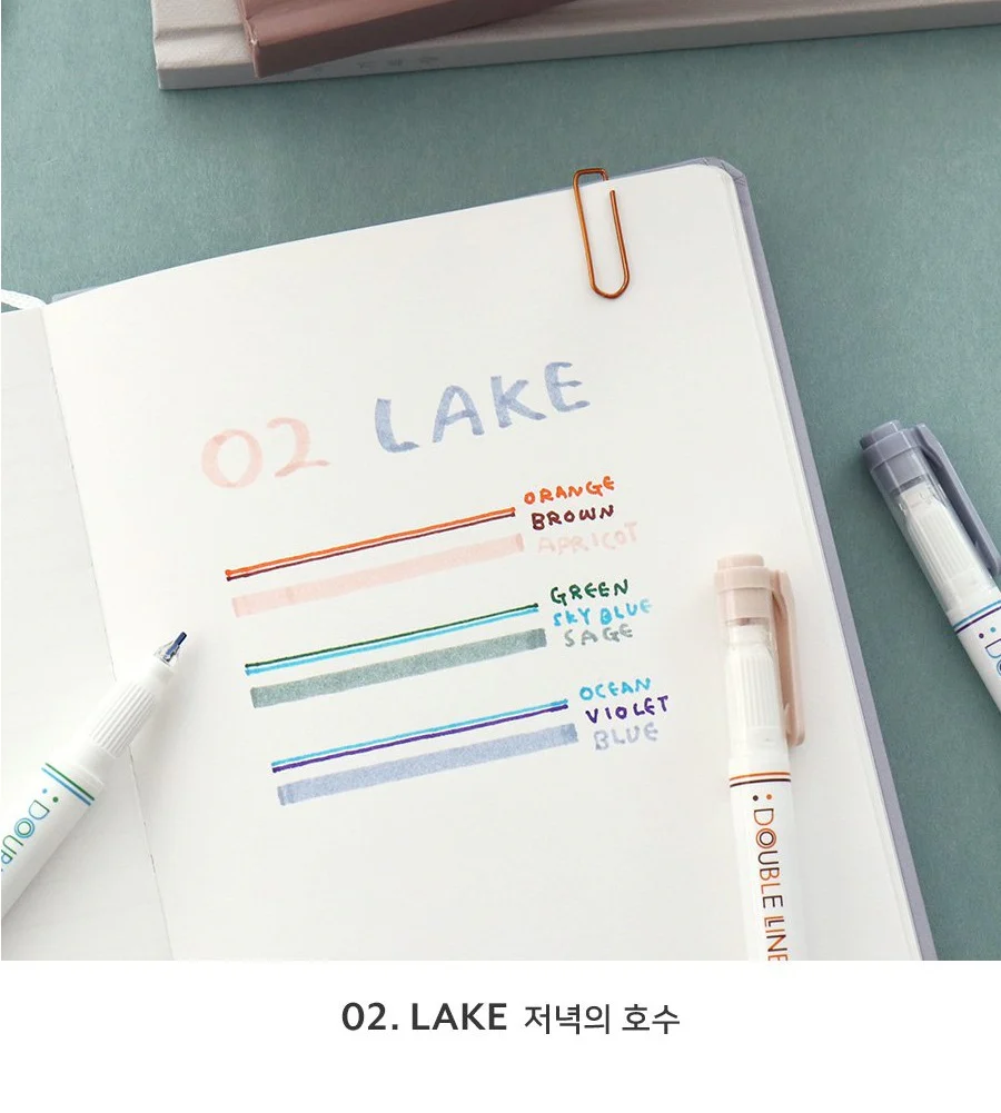 Iconic Double Line Deco Pen [3 in 1 set] - Image 3
