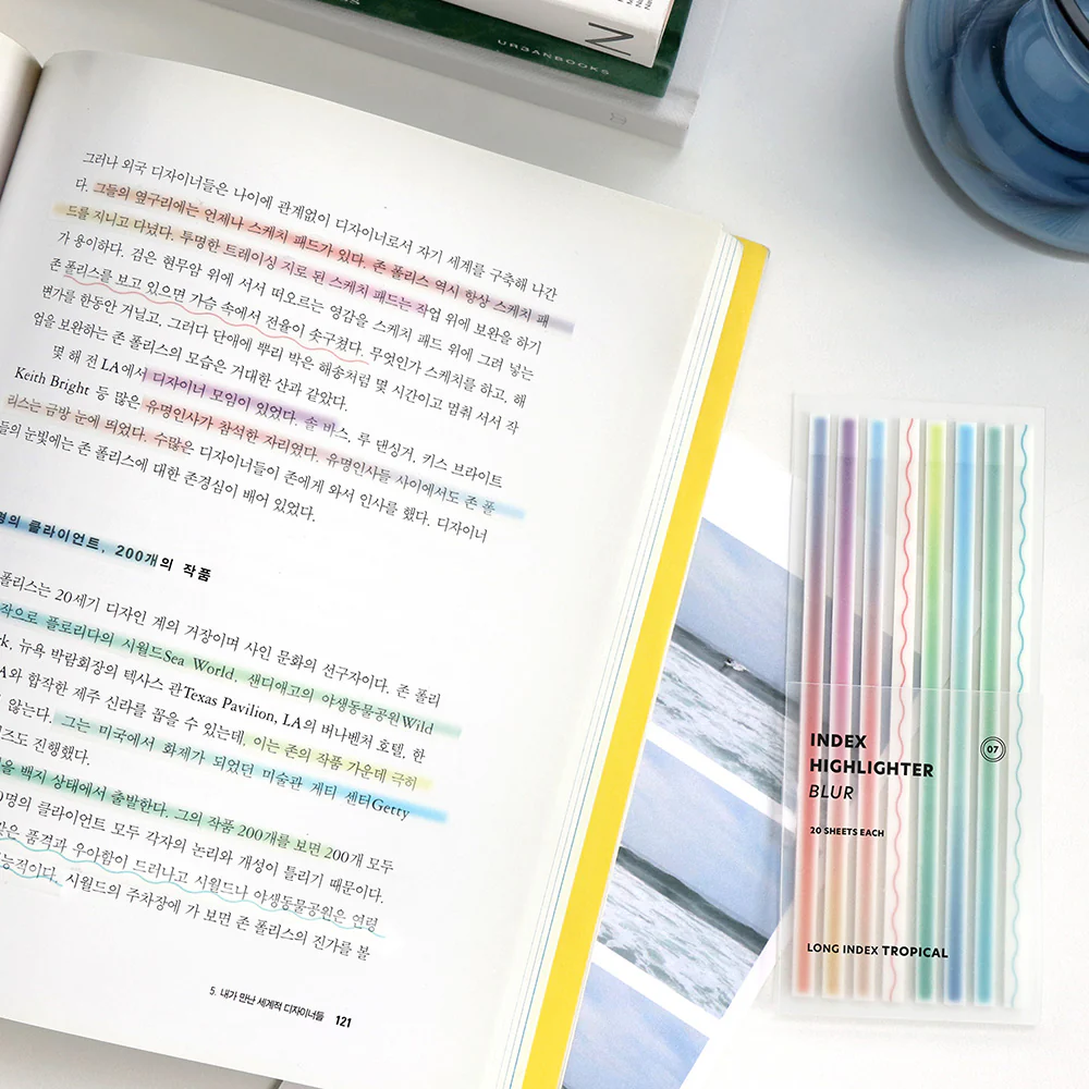 Iconic Blur Index Sticky Notes - Long - Image 3