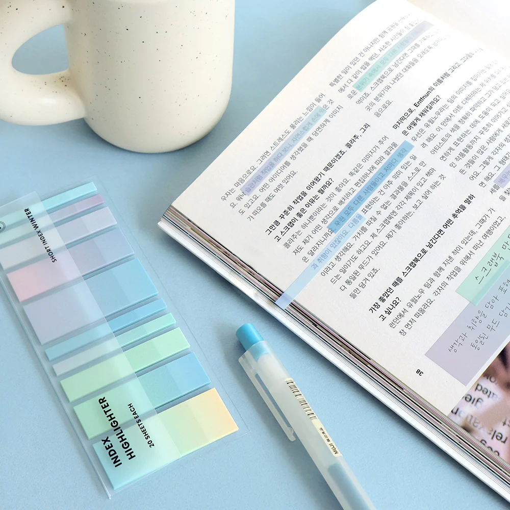 Iconic Index Short Highlighter Sticky Tabs - Image 2