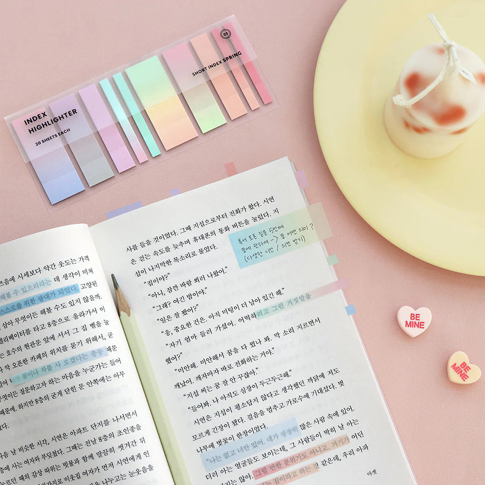 Iconic Index Short Highlighter Sticky Tabs - Image 3