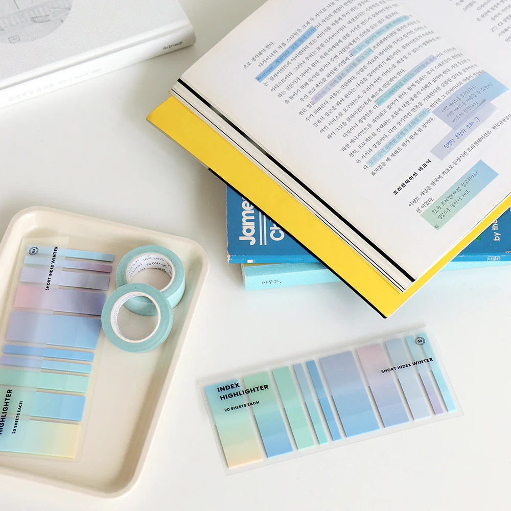 Iconic Index Short Highlighter Sticky Tabs - Image 5