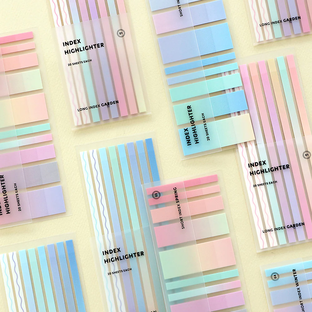 Iconic Index Short Highlighter Sticky Tabs - Image 6