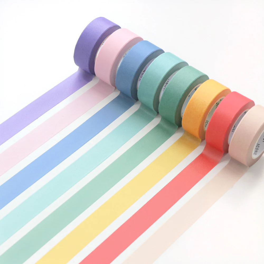Iconic Masking Tape Solid Colours