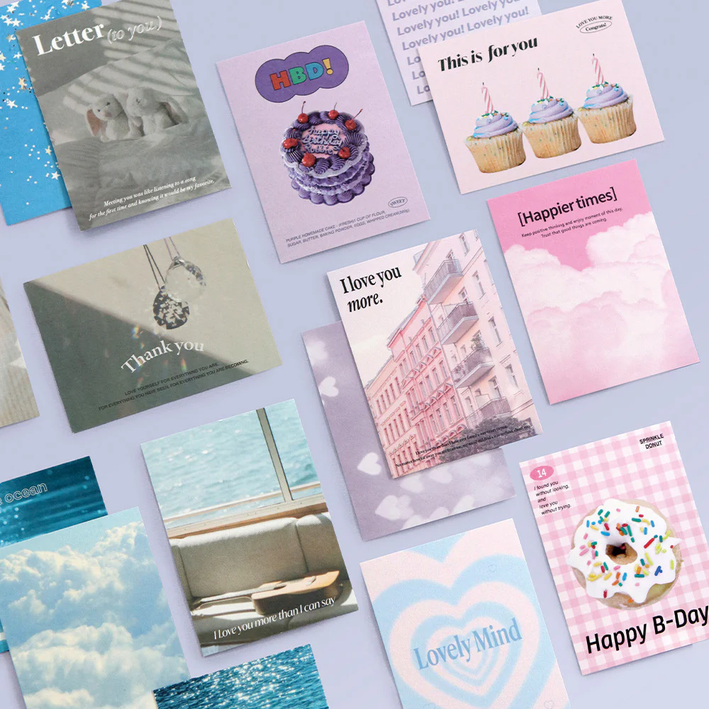 Iconic Moodscape Message Card Set — 24 Cards with Envelopes - Image 14