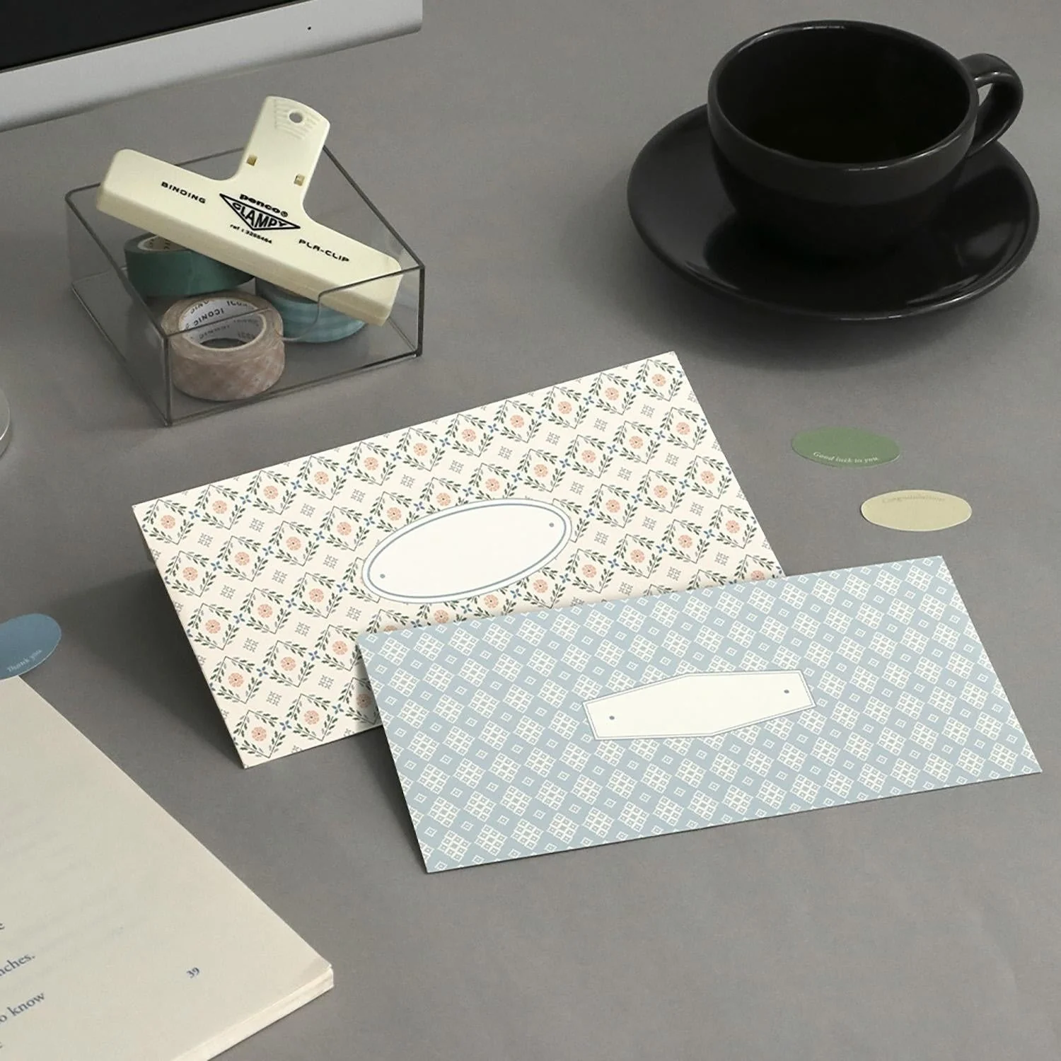 Iconic Pattern Envelope Set - 24 Envelopes + 28 Stickers - Image 4
