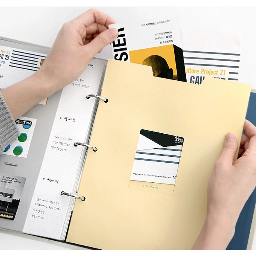 Iconic Pieces of Moment Memory Binder – 3-Ring Scrapbook Album - Image 7
