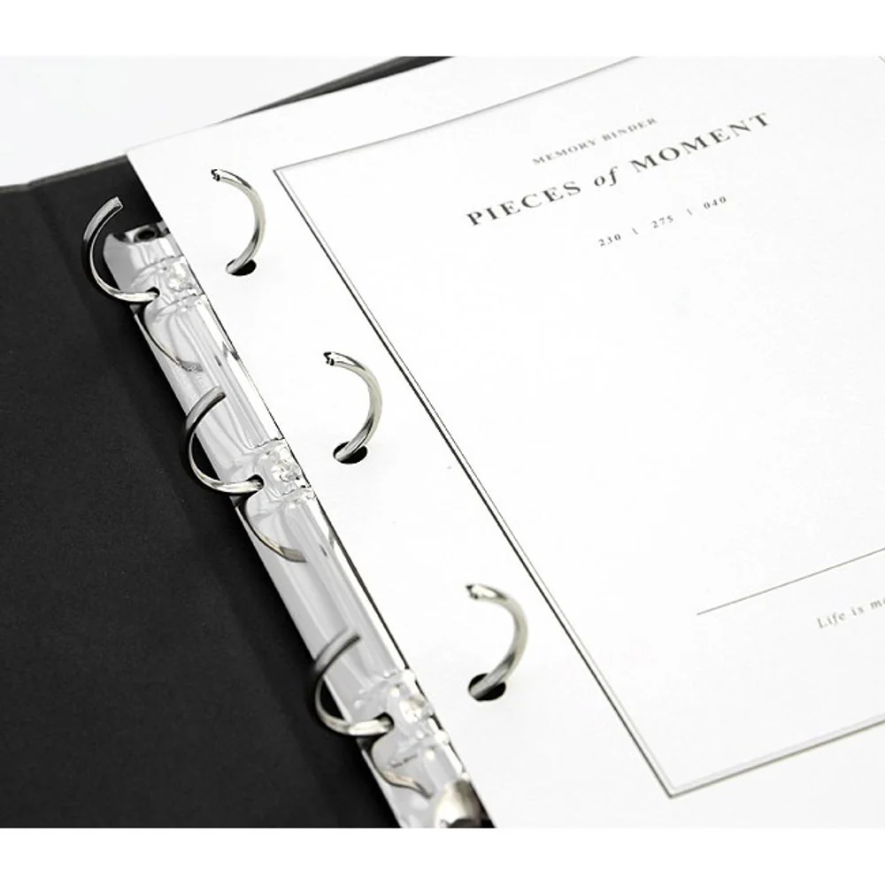 Iconic Pieces of Moment Memory Binder – 3-Ring Scrapbook Album - Image 8