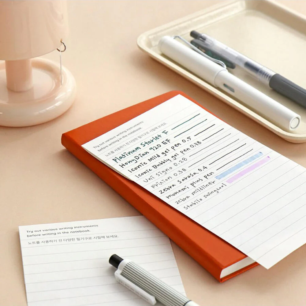 Iconic Solitude Handy Notebook – B7 Nippon Paper Lined (FP Friendly) - Image 4