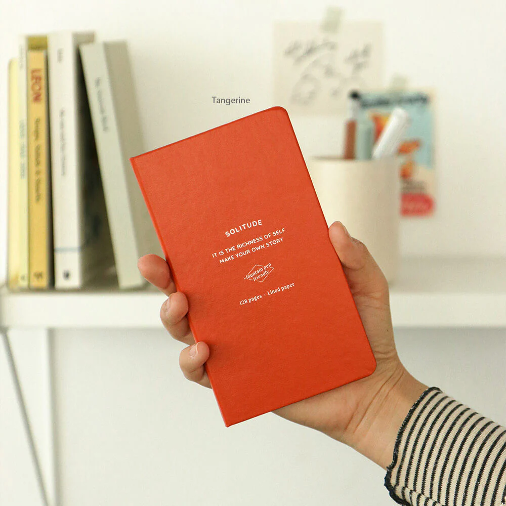 Iconic Solitude Handy Notebook – B7 Nippon Paper Lined (FP Friendly) - Image 5