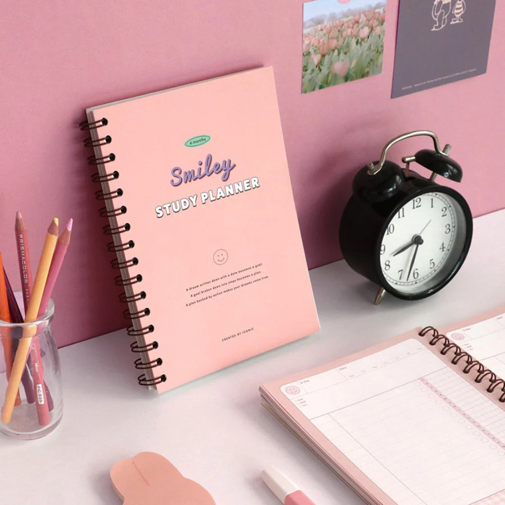 Iconic Study Planner SMILEY [4 Months] - Image 4