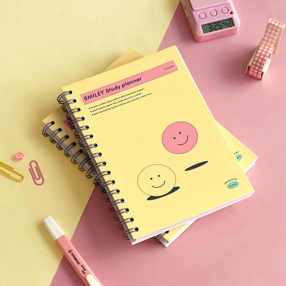 Iconic Study Planner SMILEY [4 Months] - Image 6