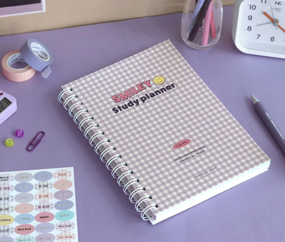 Iconic Study Planner SMILEY [4 Months] - Image 7