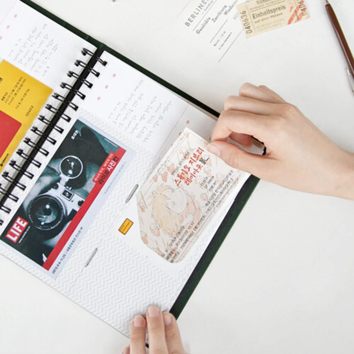 Iconic Ticket Scrapbook Album - Image 5
