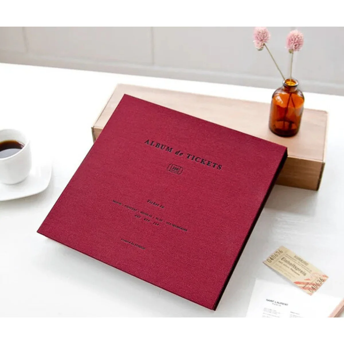 Iconic Ticket Scrapbook Album - Image 7
