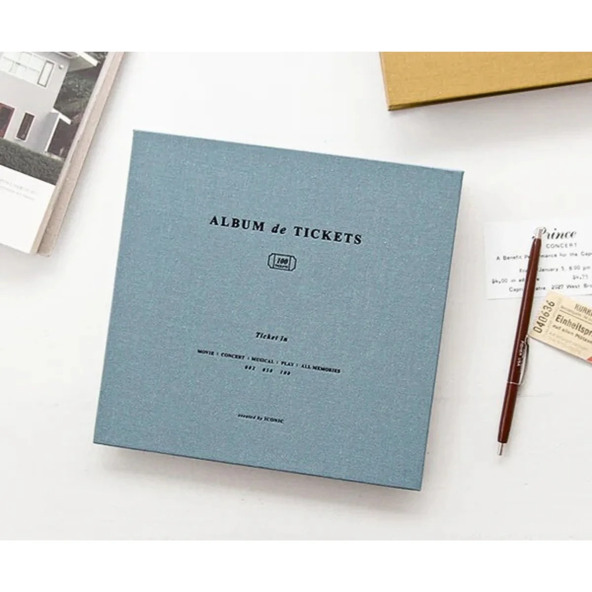 Iconic Ticket Scrapbook Album - Image 8
