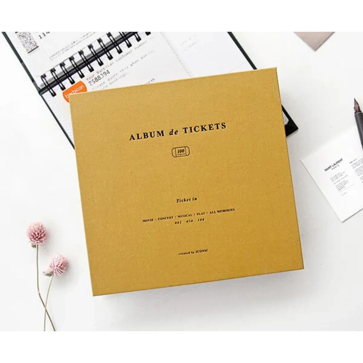 Iconic Ticket Scrapbook Album - Image 9