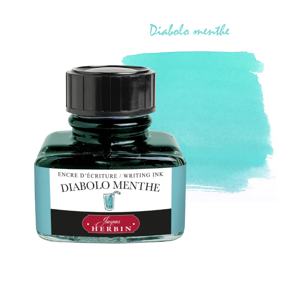 J Herbin Fountain Pen Ink "D" Bottle - 30ml - Image 24