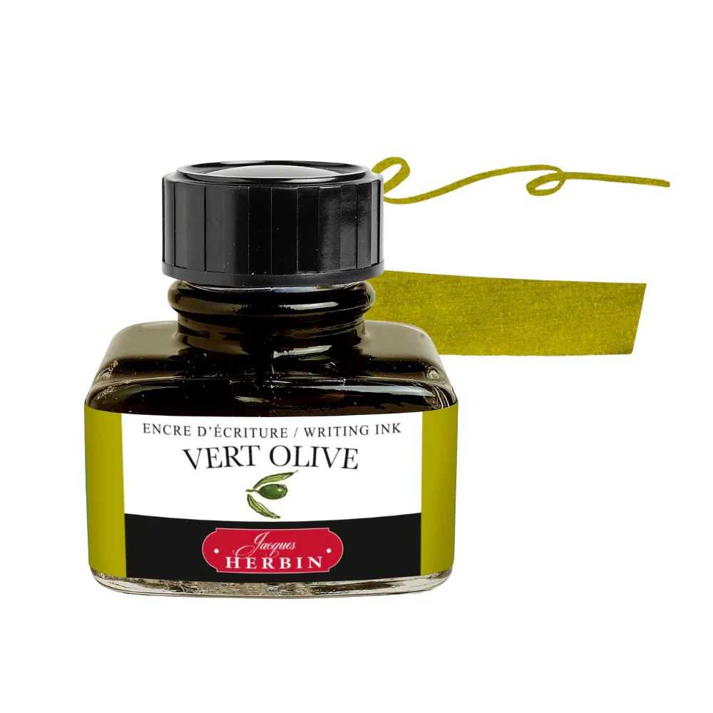 J Herbin Fountain Pen Ink "D" Bottle - 30ml - Image 25