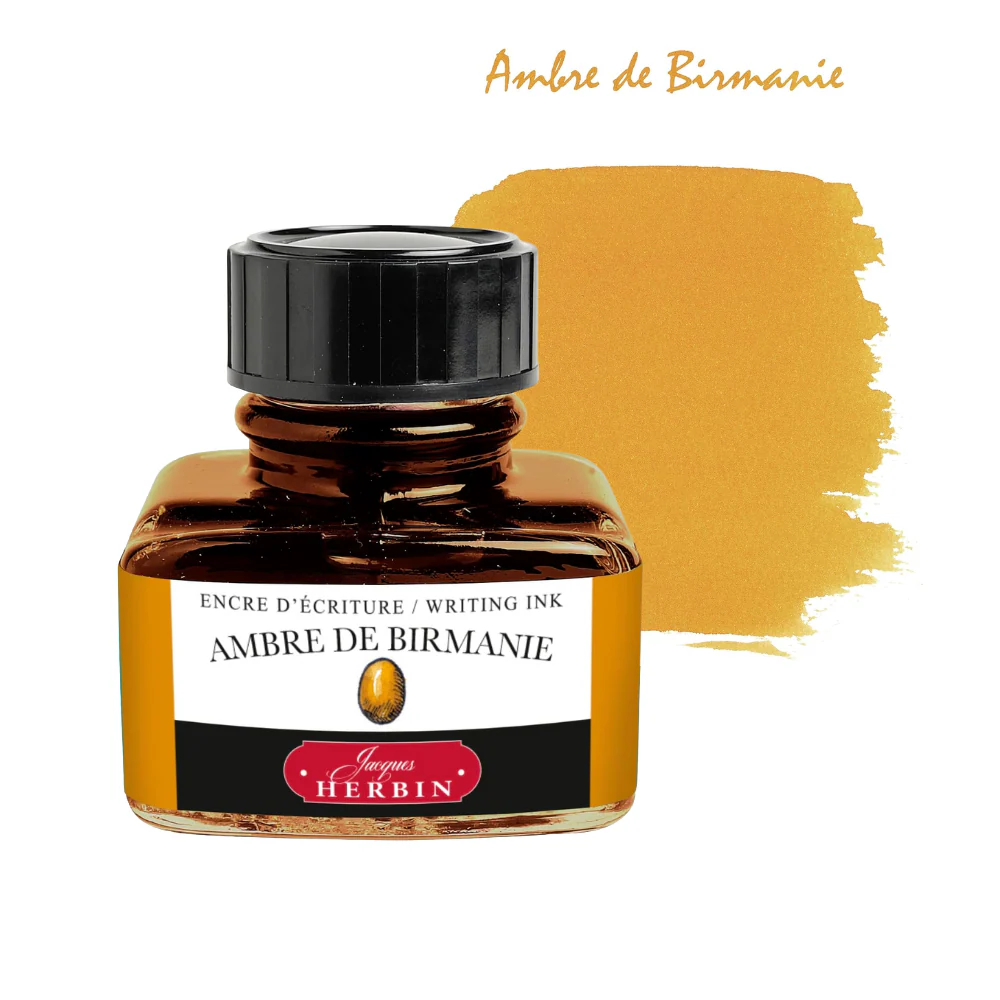 J Herbin Fountain Pen Ink "D" Bottle - 30ml - Image 27