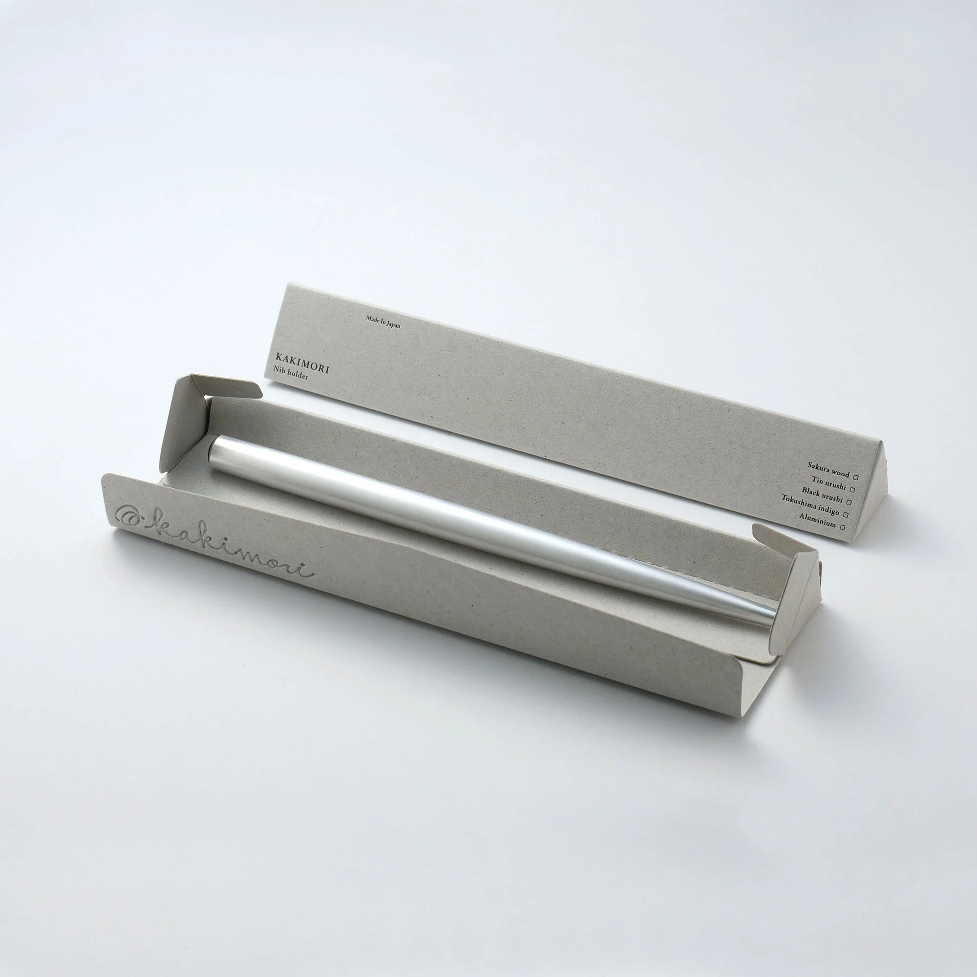 Kakimori Dip Pen Nib Holder - Aluminium - Image 3