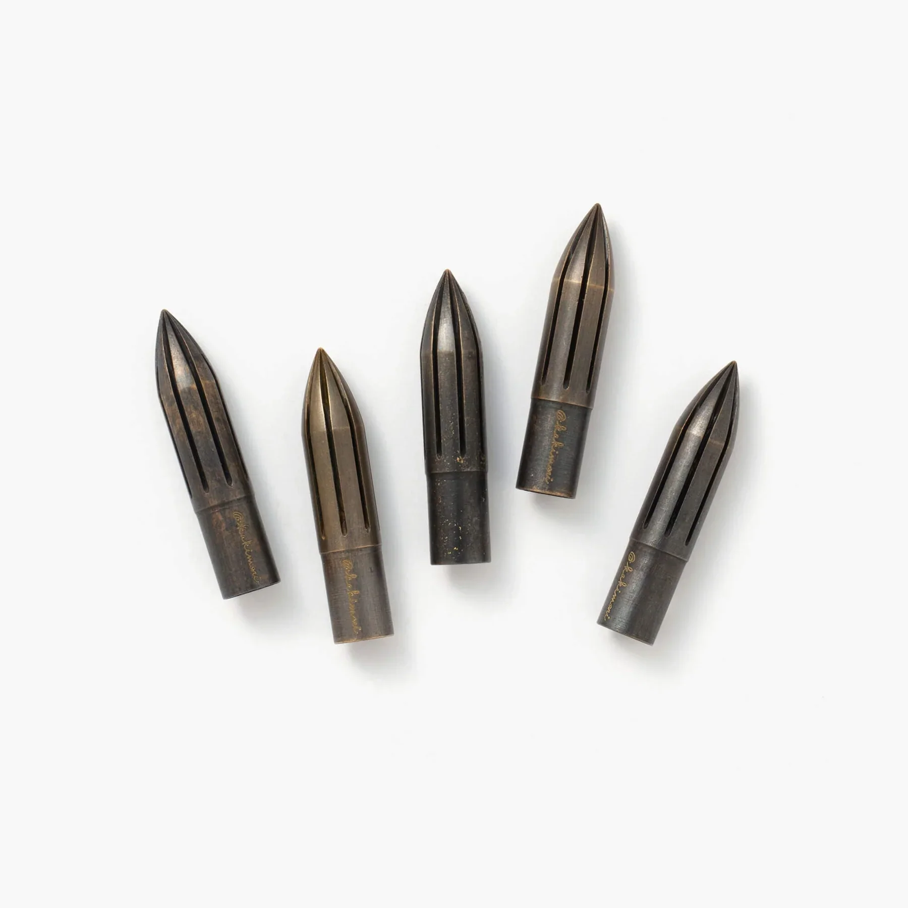 Kakimori Metal Nib - Antique Brass - Image 7