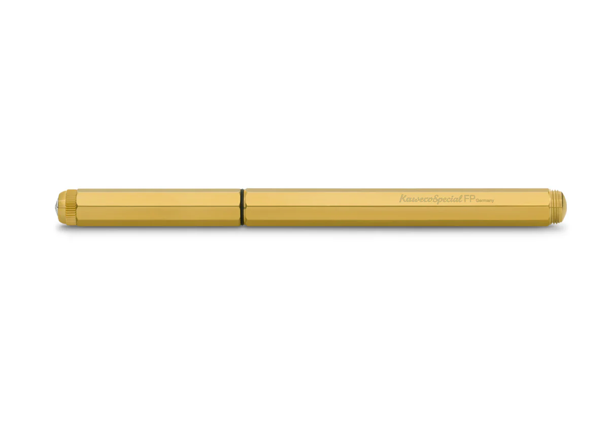 Kaweco Special Fountain Pen – Black & Brass - Image 4