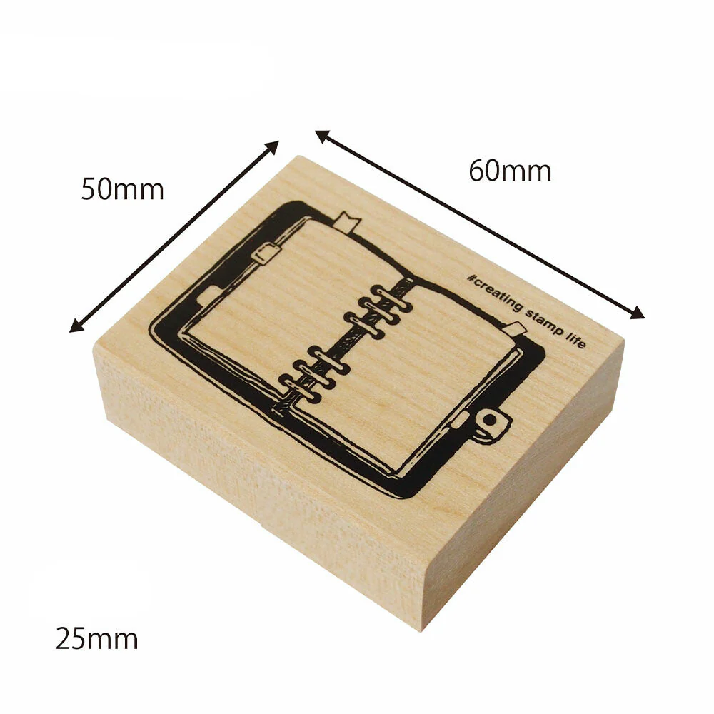 Kodomo No Kao Wooden Stamps - I Love Stamp Series - Image 2