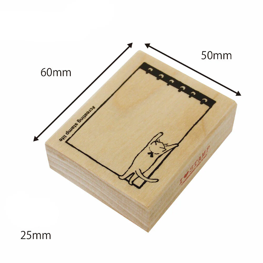 Kodomo No Kao Wooden Stamps - I Love Stamp Series - Image 4