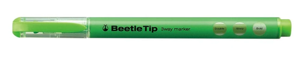 Kokuyo Beetle Tip 3-Way Highlighter - Image 6