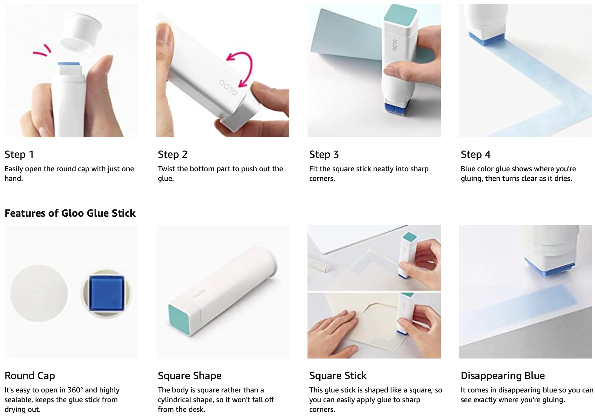 Kokuyo GLOO Square Glue Stick - Image 7