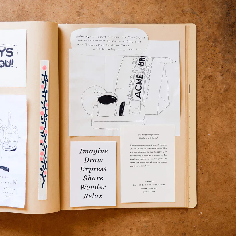 Kokuyo Kraft Paper Scrap Book - Image 9