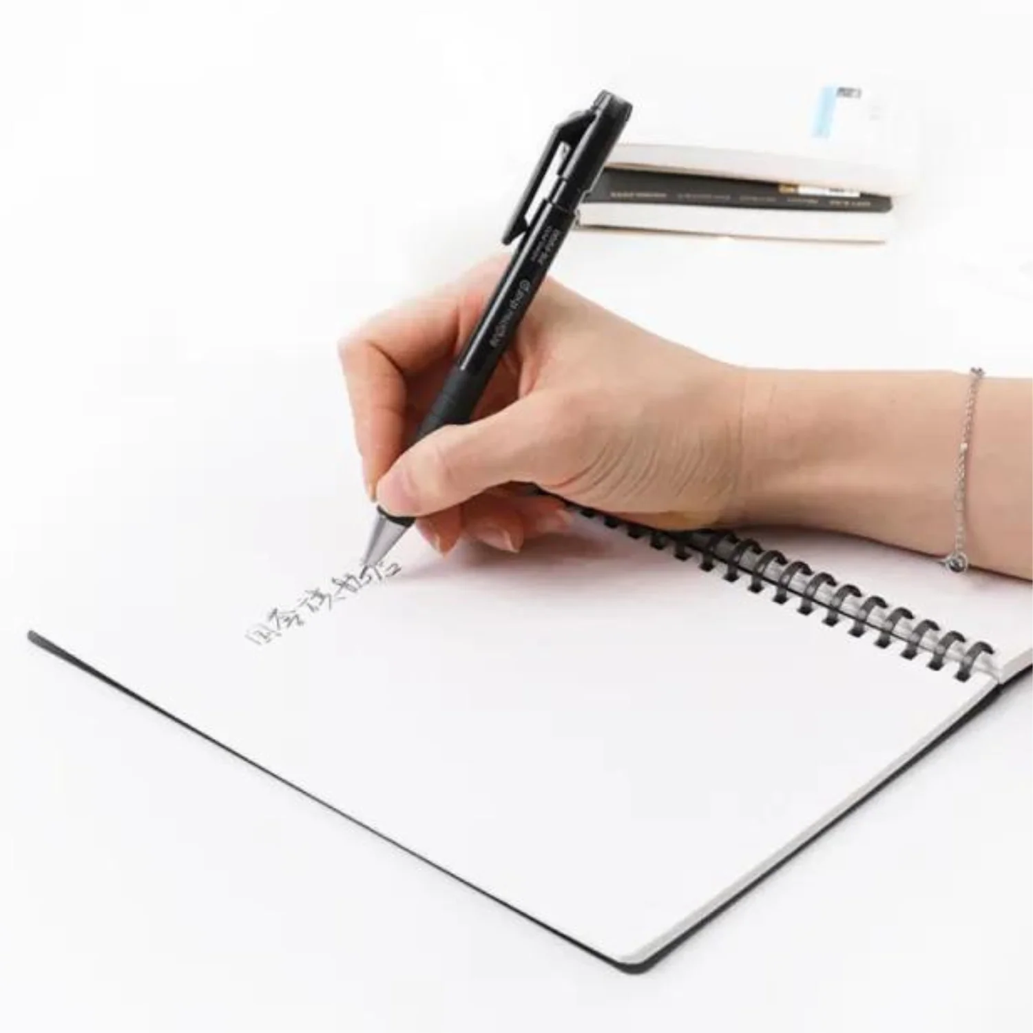 Kokuyo Soft Ring Notebook Black A5 — Grid and Ruled - Image 10