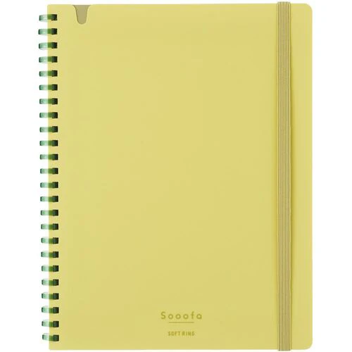 Kokuyo Sooofa Soft Ring Notebook A5 - Grid 4mm - Image 10