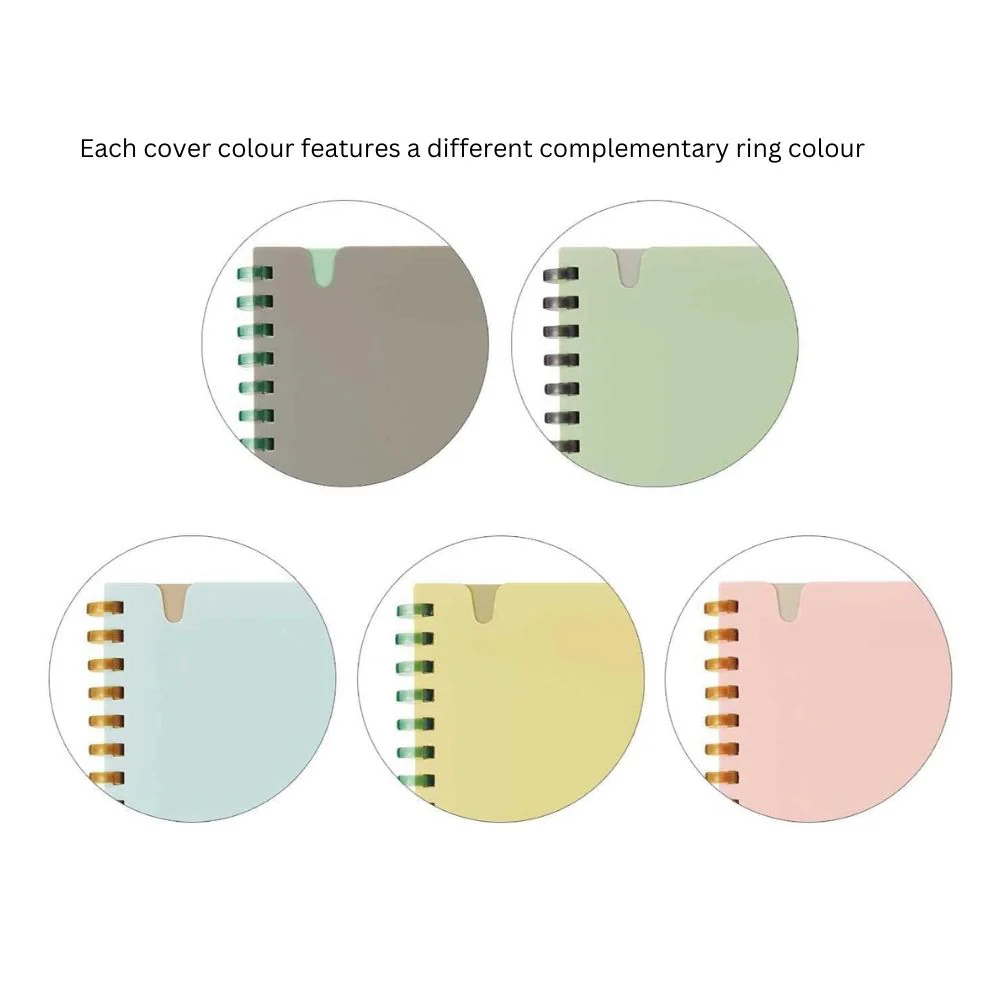 Kokuyo Sooofa Soft Ring Notebook A5 - Grid 4mm - Image 6