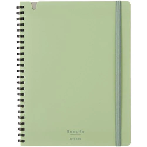 Kokuyo Sooofa Soft Ring Notebook A5 - Grid 4mm - Image 8