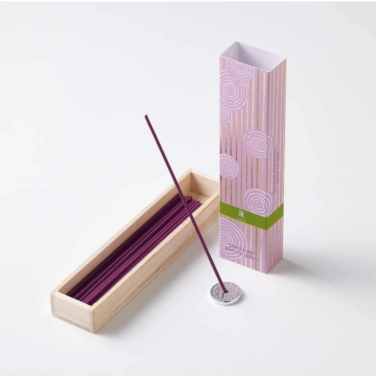 Kousaido Hyakurakukou Japanese Incense - 40 Long Sticks - Image 4