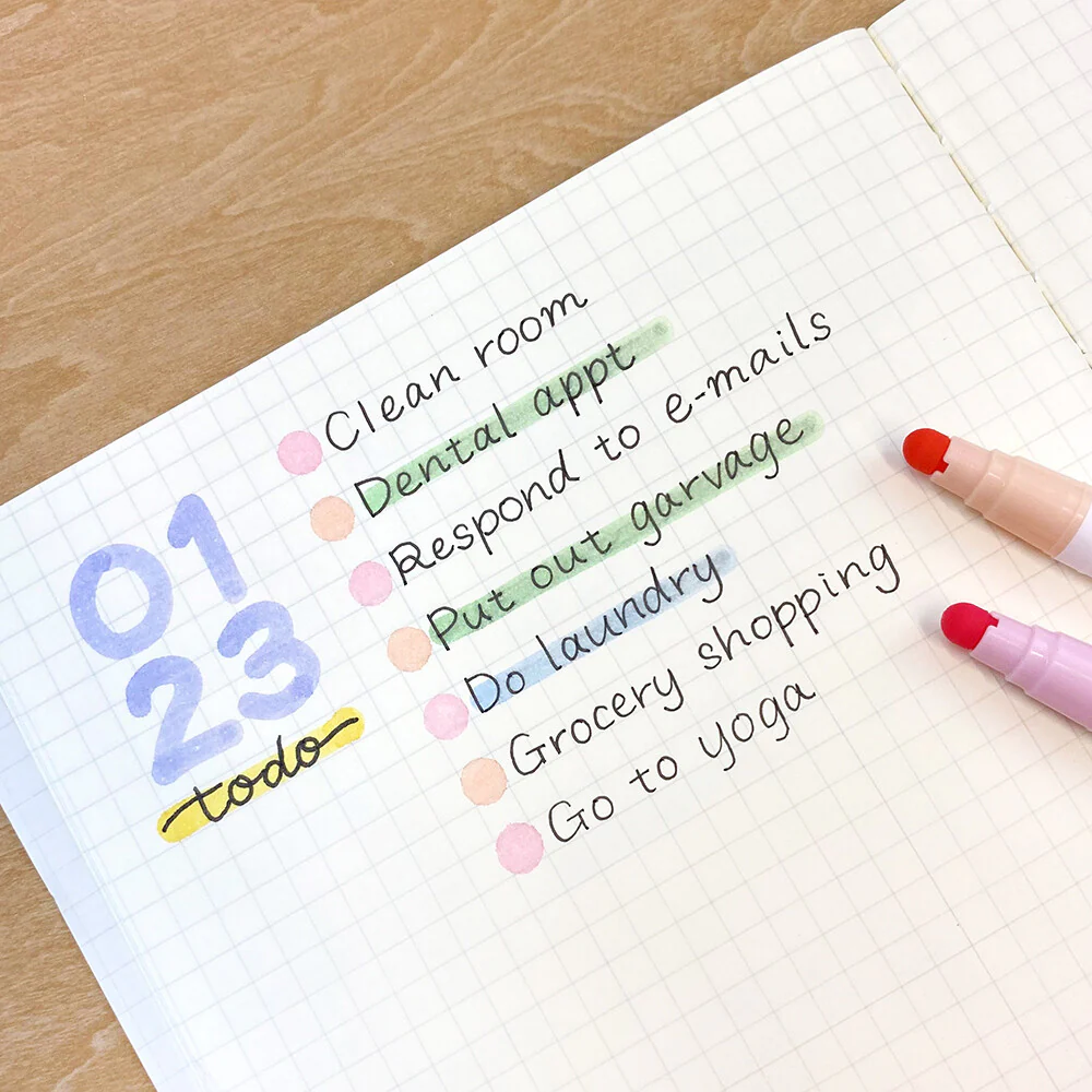 Kuretake ZIG Clean Color Dot 6 Colour Set - Image 6