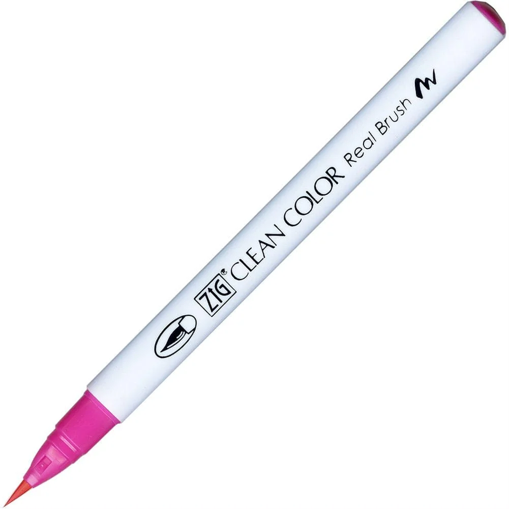 Kuretake ZIG Clean Color Real Brush - 4 Pack - Pure Colours - Image 3