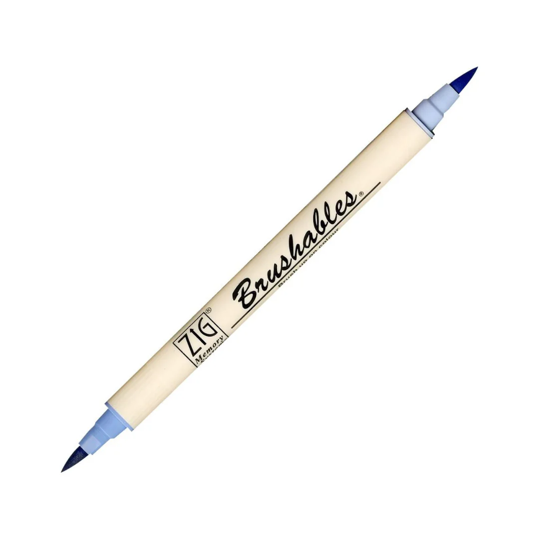 Kuretake ZIG Memory System Brushables - Vivid 6 Colours Set - Image 3