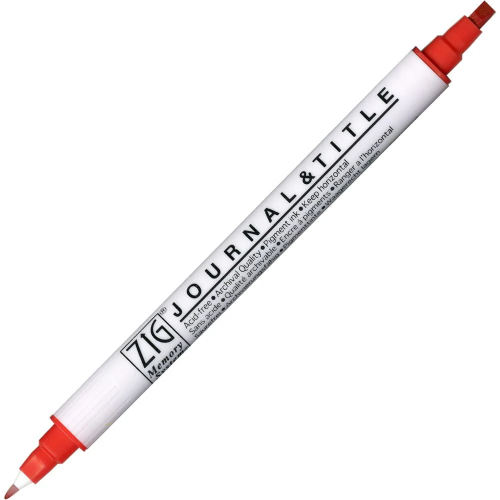 Kuretake ZIG Memory System JOURNAL & TITLE Dual-Tip Pen - Image 11