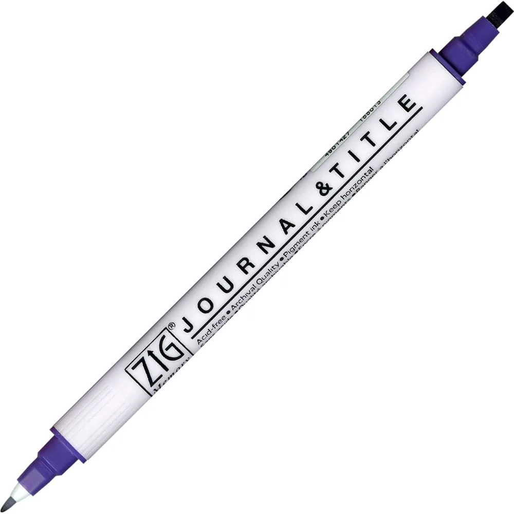 Kuretake ZIG Memory System JOURNAL & TITLE Dual-Tip Pen - Image 12