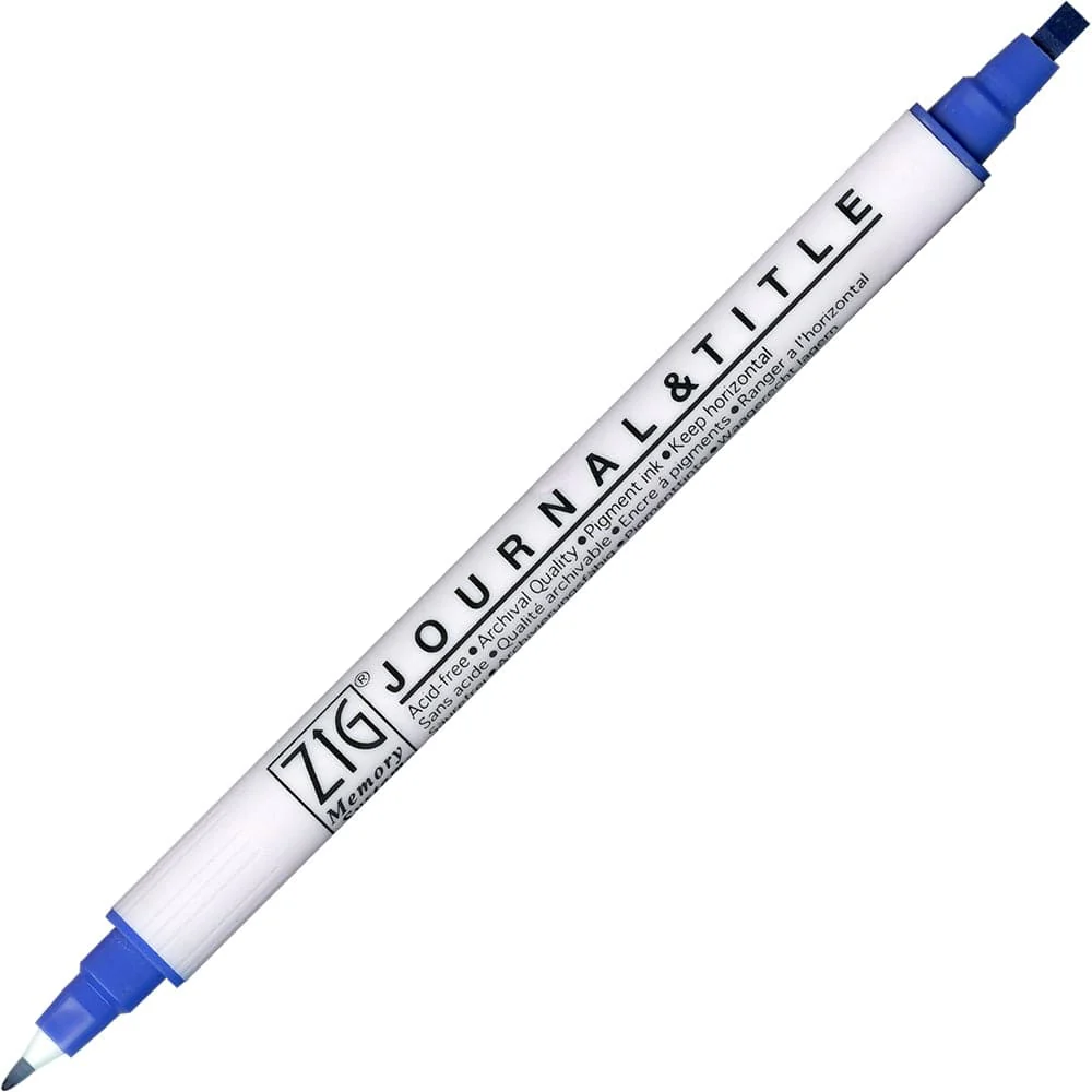 Kuretake ZIG Memory System JOURNAL & TITLE Dual-Tip Pen - Image 7